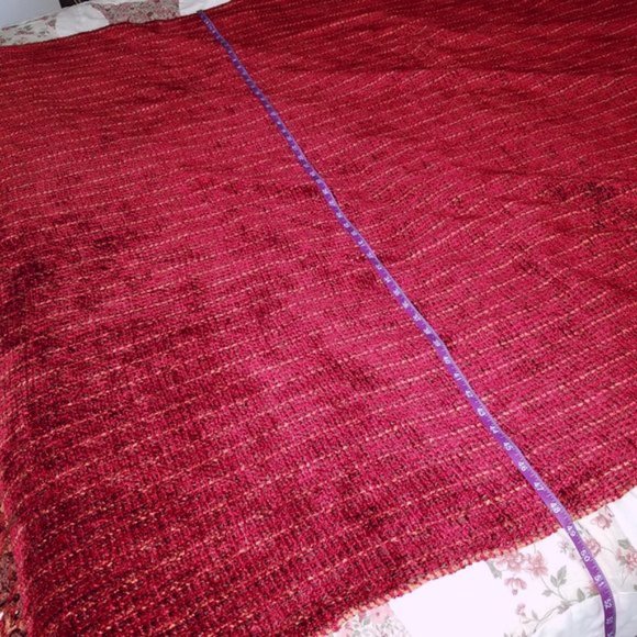 Bedding Chris Madden Goodwin Weavers Rayon Throw Blanket Poshmark